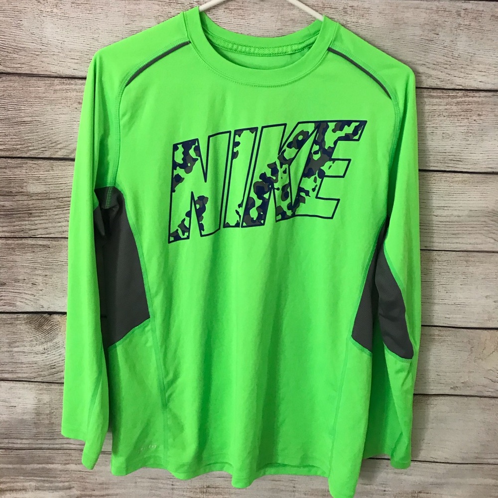 Nike Dri-Fit XL boys long sleeve tee size